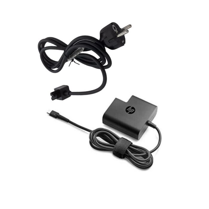 Original HP 65W Smart USB-C Charger (included Powercord)