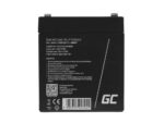 Green Cell AGM VRLA 12V 5Ah maintenance-free battery for the alarm system, cash register, toys - Image 2