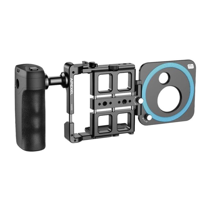 Wireless Upgraded Phone Rig Vlogging Kit Apexel APL-VG05CH