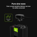 Green Cell Power Inverter 24V to 230V 150W/300W Pure sine wave UK PLUG - Image 4