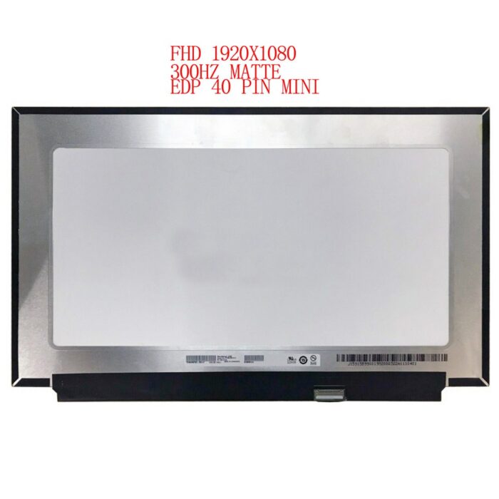 15.6 FHD EDP 40PIN Mini Matte LED Narrow Screen Display 300HZ NO Bracket