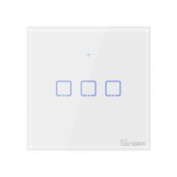 Smart Switch WiFi + RF 433 Sonoff T1 EU TX (3-channel)