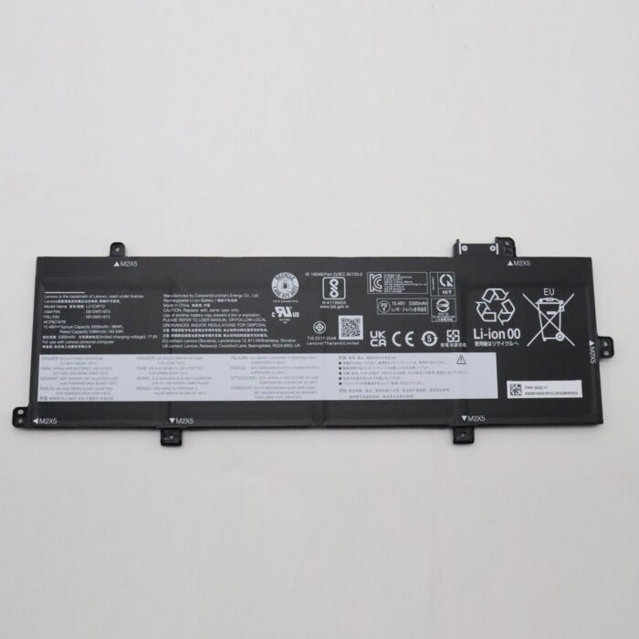 Notebook Battery for Lenovo ThinkPad T16 Gen 1 Gen 2 L21C4P72 15.2V 4300mAh 4Cell