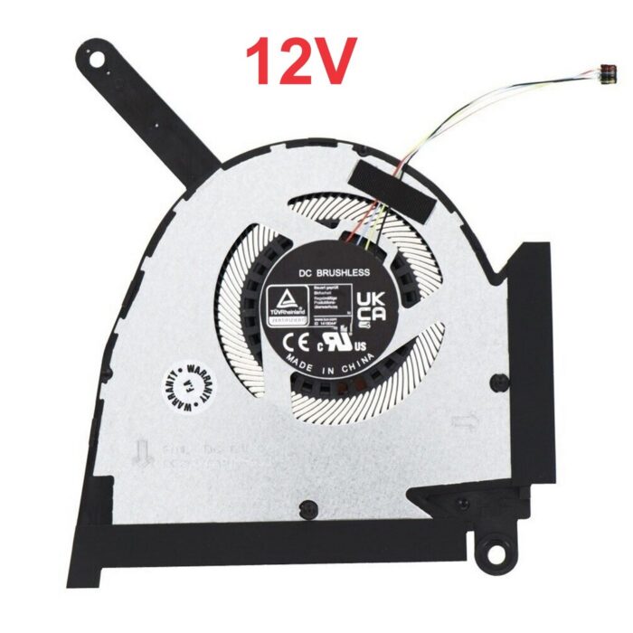 Notebook CPU Fan for ASUS TUF Dash F15 FX517 FX517Z Series 12V