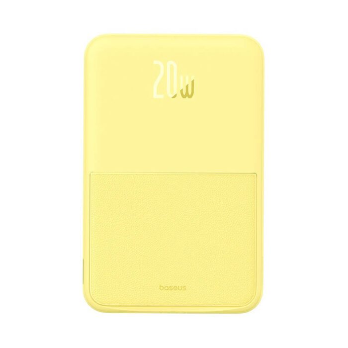 Powerbank Baseus MagPro Magnetic 5000mAh 20W, MagSafe (yellow) - Image 3