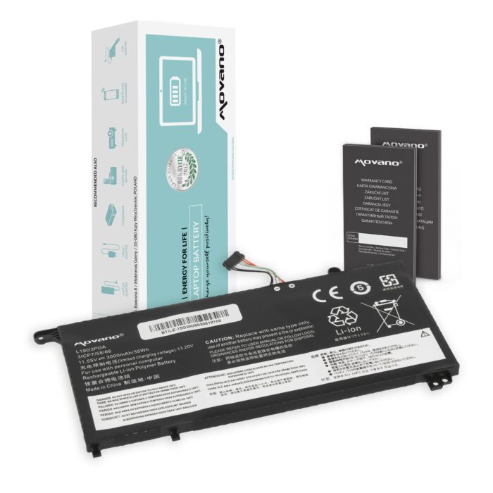 Bateria Movano do Lenovo ThinkBook 14 G2 G3 G4