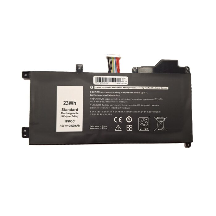Notebook Battery for Dell Latitude 7200 2-in-1 1FKCC 7.6V 3000mAh 2Cell