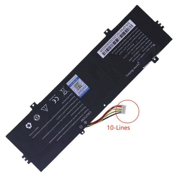Notebook battery for Medion Akoya E15407 E15303 E16401 E16402 11.55V 45Wh