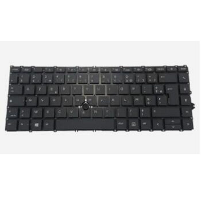 Notebook keyboard for HP EliteBook 840 G7 G8 with backlit AZERTY Assemble - Image 1