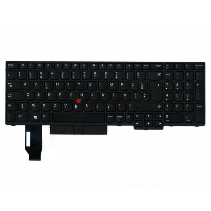 Notebook keyboard for Lenovo ThinkPad E580 L580 AZERTY assemble