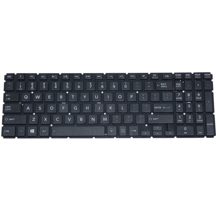 Notebook keyboard for Toshiba Satellite L50-B black