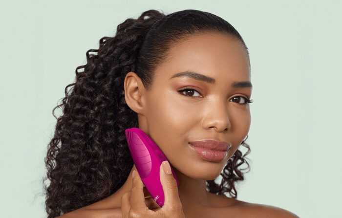 Sonic Thermo Facial Brush 6 in 1 Geske with APP (magenta) - Image 9