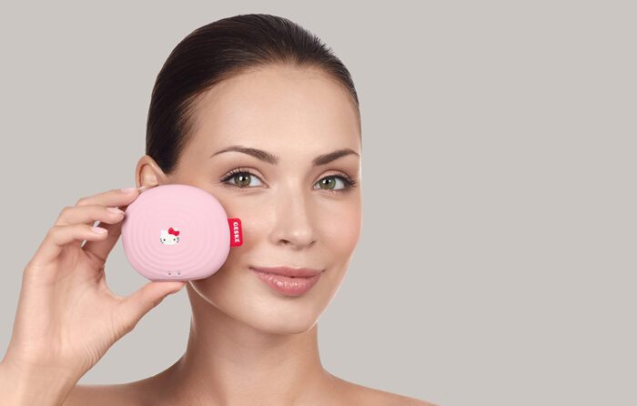 Facial Cleaning Sonic Brush 4in1 Geske with APP (Hello Kitty pink) - Image 5