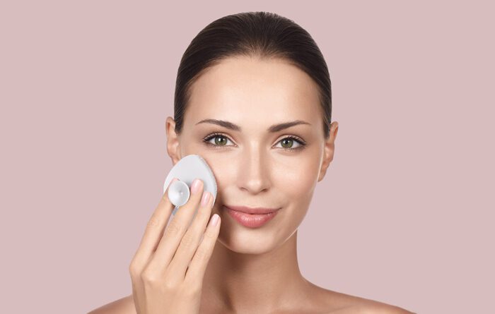 Facial Cleaning Brush 4in1 with Handle Geske with APP (starlight) - Image 7