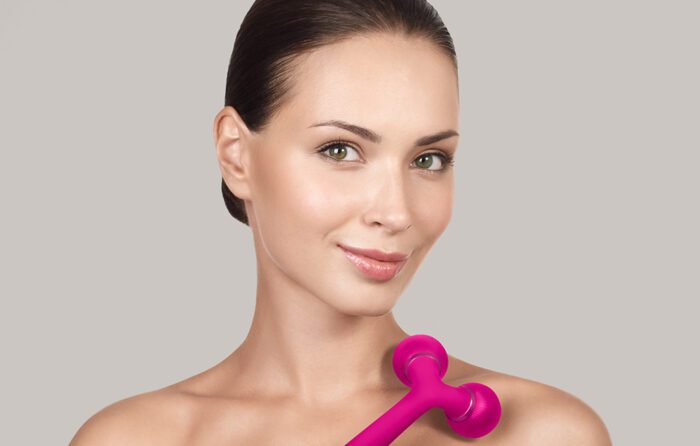 Sonic Facial & Body Roller 4in1 Geske with APP (magenta) - Image 9
