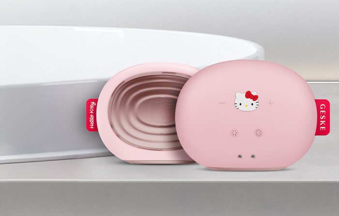 Sonic Facial Massager Warm & Cool 8in1 Geske with APP (Hello Kitty pink) - Image 11