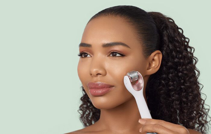 Micro Needle Face Roller 9in1 Geske with APP (starlight) - Image 8