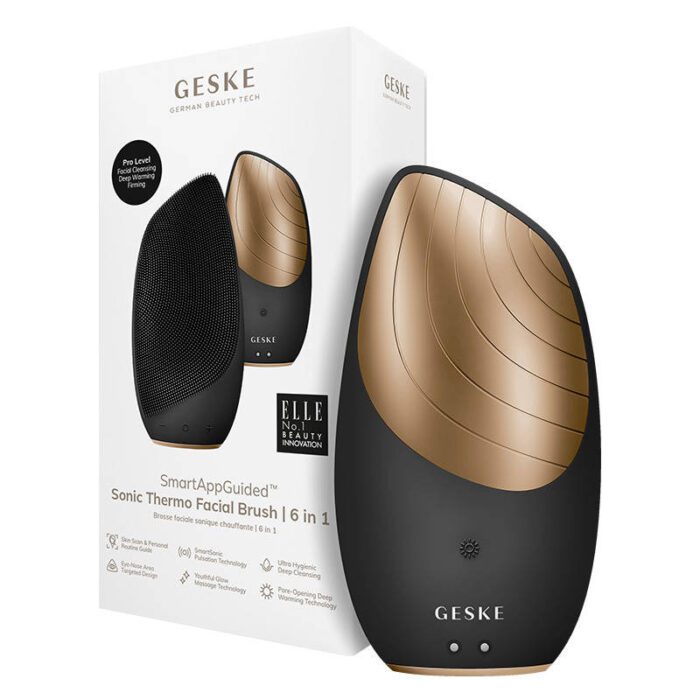 Sonic Thermo Facial Brush 6in1 Geske with APP (gray) - Image 2