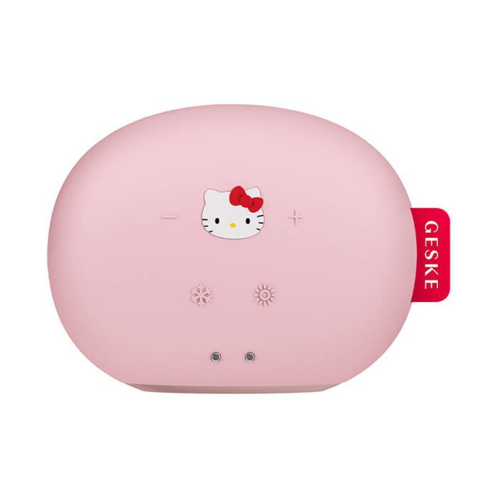 Sonic Facial Massager Warm & Cool 8in1 Geske with APP (Hello Kitty pink) - Image 3