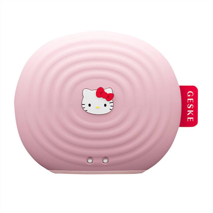 Facial Cleaning Sonic Brush 4in1 Geske with APP (Hello Kitty pink) - Image 2