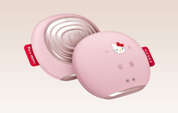 Sonic Facial Massager Warm & Cool 8in1 Geske with APP (Hello Kitty pink) - Image 12
