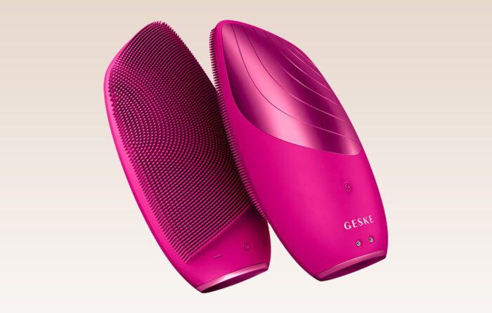 Sonic Thermo Facial Brush 6 in 1 Geske with APP (magenta) - Image 10