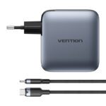 (100W/100W/30W/30W) (grey) with USB-C to USB-C cable (1m) (black)