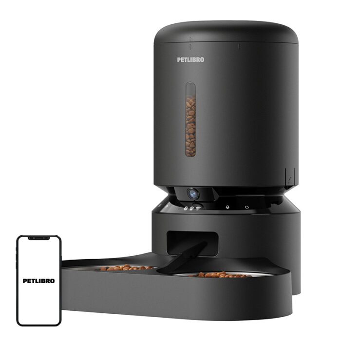 Petlibro Granary camera food dispenser with double bowl