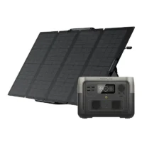 Bundle: Power station EcoFlow River 2 Max + portable solar panel 160W