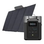 Bundle: Power station EcoFlow Delta 2 + portable solar panel 400W