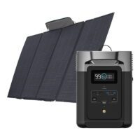 Bundle: Power station EcoFlow Delta 2 + portable solar panel 400W