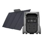 Set: EcoFlow Delta Pro 3 power station + 400W photovoltaic panel.