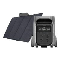 Set: EcoFlow Delta Pro 3 power station + 400W photovoltaic panel.