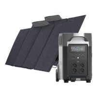Set: EcoFlow Delta Pro power station + 2x 400W photovoltaic panel.