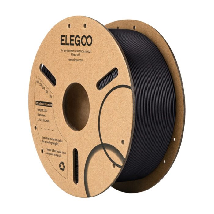 ELEGOO PLA-CF Filament (Black) - Image 1