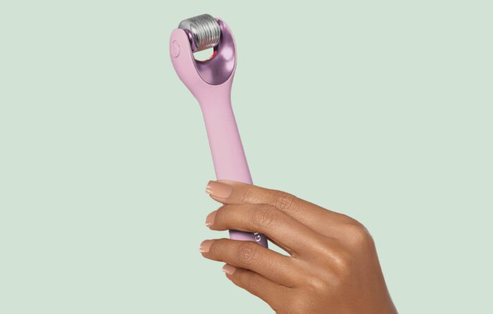 Micro Needle Face Roller 9in1 Geske with APP (pink) - Image 9