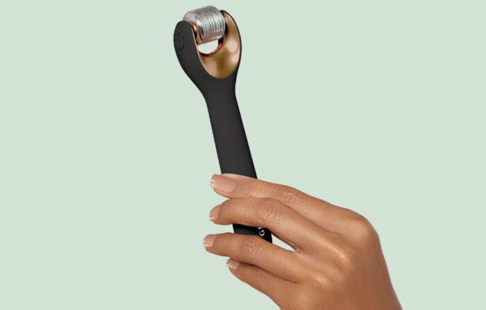 Micro Needle Face Roller 9in1 Geske with APP (gray) - Image 9