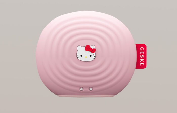 Facial Cleaning Sonic Brush 4in1 Geske with APP (Hello Kitty pink) - Image 8