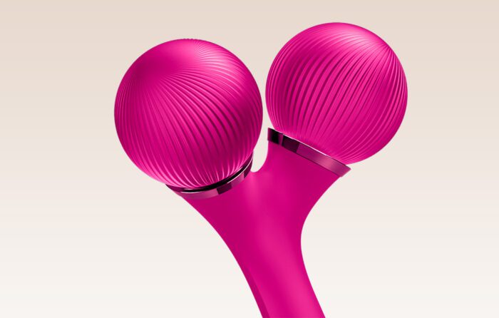 Sonic Facial & Body Roller 4in1 Geske with APP (magenta) - Image 10