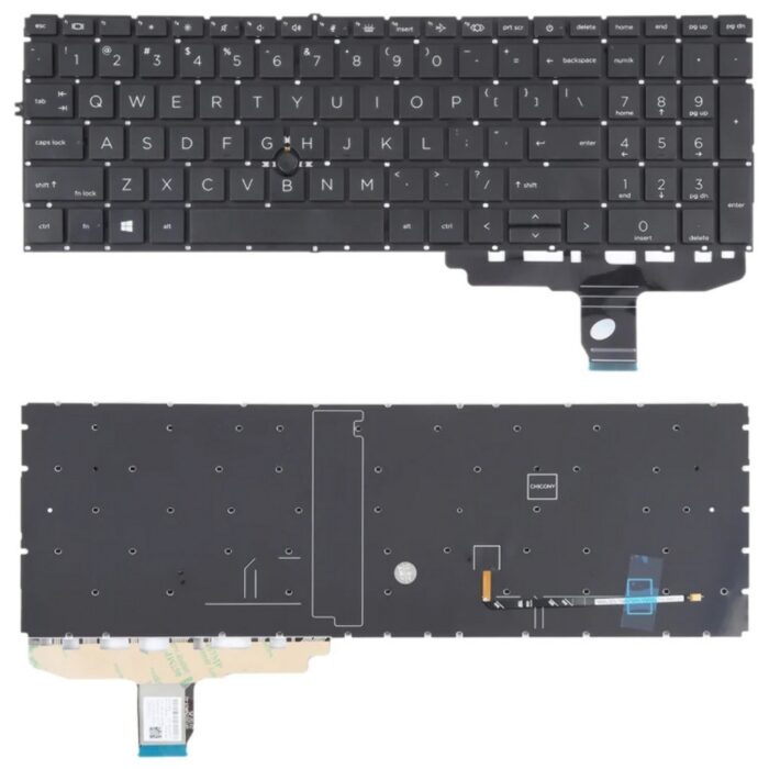 Notebook keyboard for HP EliteBook 850 855 G7 G8 without backlit Assemble
