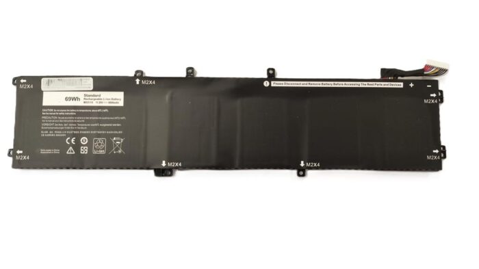 Primary Notebook battery for Dell 11.55V - 6000mAh - 69Wh - PN:M5510 - 6Cell (Single HDD slot) XPS 15-95XX - Precision 55XX - Vostro 75XX - Inspiron 75XX G7-17