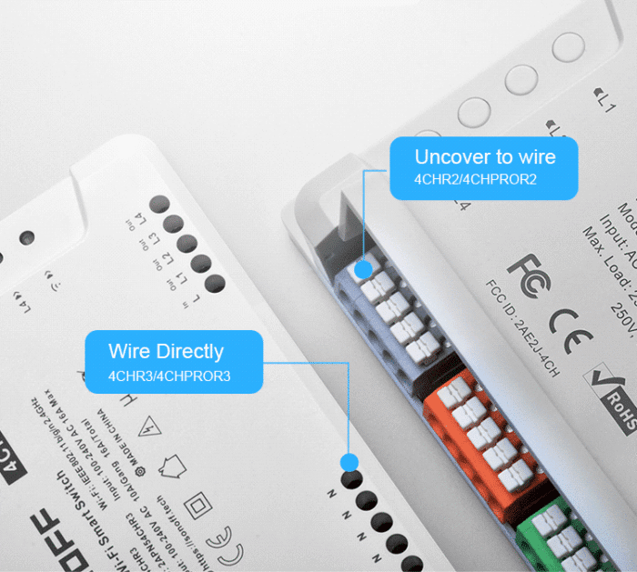 Smart switch WiFi SONOFF 4CHPROR3 - Image 9