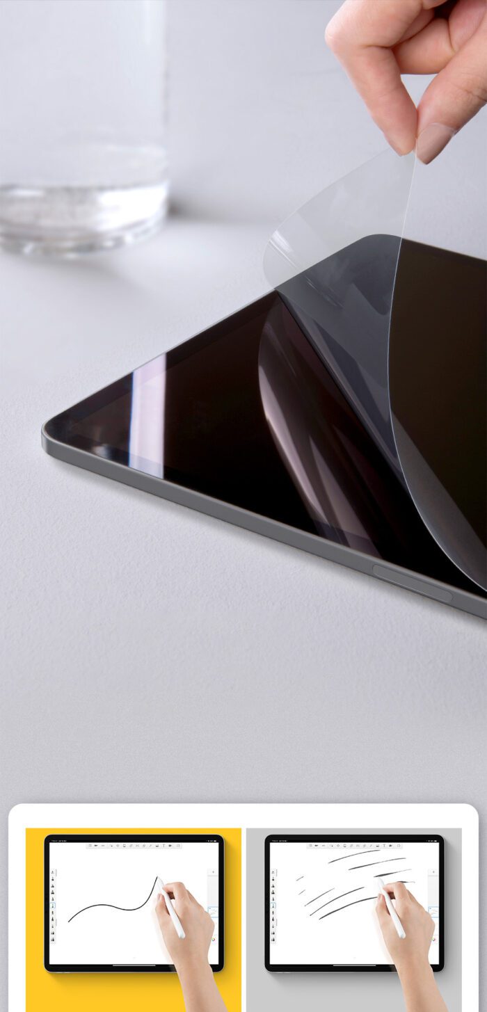 Baseus 0.15mm Paper-like film For 2018 iPad Pro 11 inch Transparent - Image 9