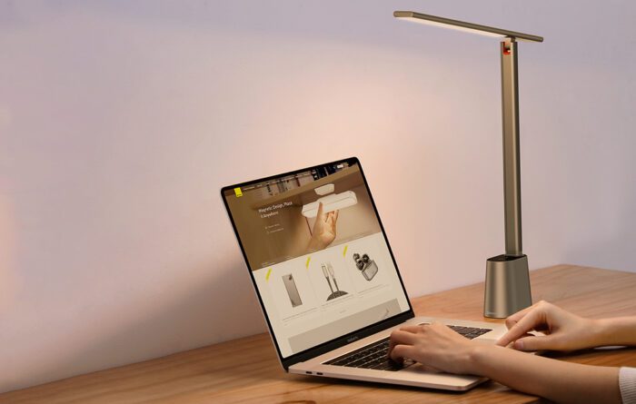 Baseus Smart Eye folding desk lamp rechargeable (grey) - Image 9