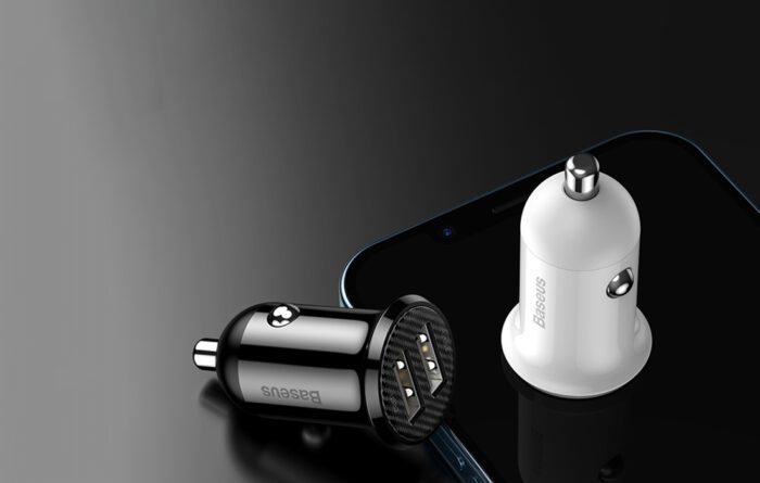 Baseus Grain Pro Car Charger 2x USB 4.8A (white) - Image 9