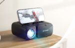 BlitzWolf BW-V3 Mini LED beamer / projector, Wi-Fi + Bluetooth (black) - Image 4