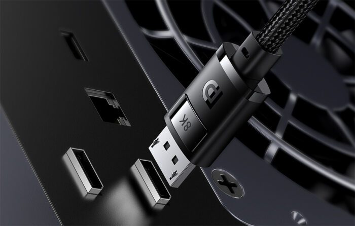 DP 8K to DP 8K cable Baseus High Definition 1.5 m (black) - Image 11