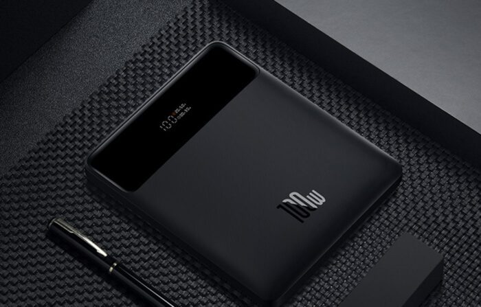 Powerbank Baseus Blade 20000mAh 2xUSB, 2xUSB-C + cable USB-C  100W (black) - Image 8
