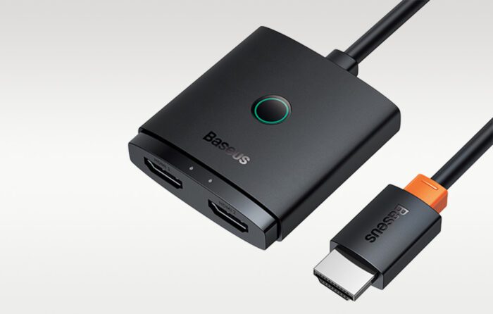 HDMI Switch Baseus  with 1m Cable Cluster Black - Image 10