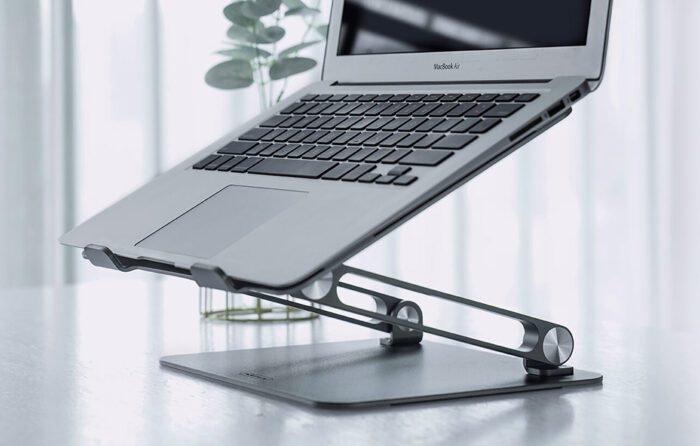 Adjustable stand for monitor / laptop Nillkin ProDesk (grey) - Image 7